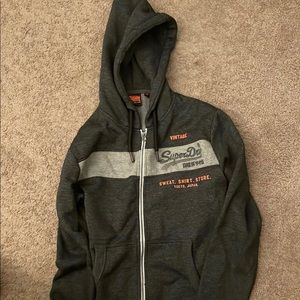 Superdry Vintage zip up hoodie